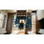 Blue Antique Room Size Peking Chinese Medallion Knotted Pile Area Rug
