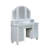 Transitional Style 1Pc Vanity W/ Stool Set Knob Handles Storage Drawers 3-Sidded Mirror Bedroom Furniture-1365657505