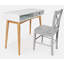 Ensemble de bureau et de chaises Kristin-1930318724