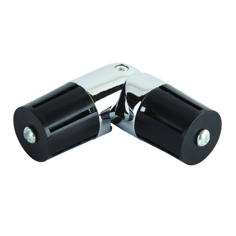 Curtain Hardware Accessory, 8H x 8W x 8D cm, Chrome