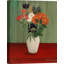 Bouquet of Flowers with China Asters and Tokyos by Henri Rousseau - Wrapped Canvas Painting-1284257208