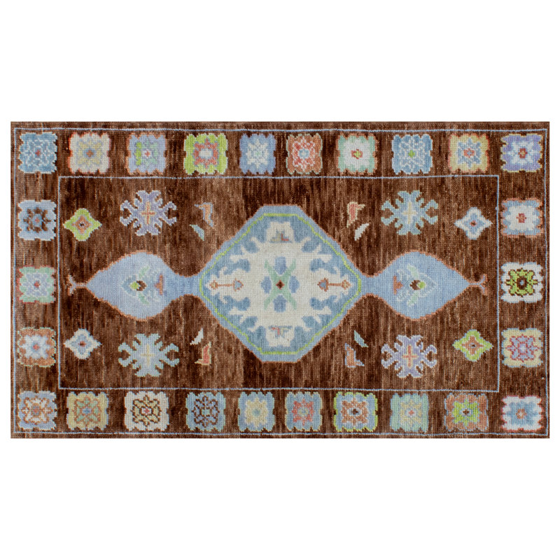 Floral Elegance Non Woven Thin Rug with Intricate Red and Blue Foliage Design Ideal for Living Room or Bedroom