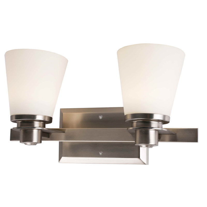 Éclairage pour meuble-lavabo 2 lumières del Schoonmaker
