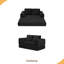 2-In-1 Folding Convertible Sofa Bed, Modern Corduroy Sleeper Couch With 2*Pillows, Futon Modular Upholstered Boneless Loveseat With Pull-Out Bed-1443681255