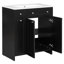 Base de meuble-lavabo simple 18 po seulement