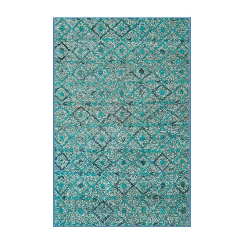 Tapis abstrait moderne 4466, Rectangle 8 pi x 10 pi