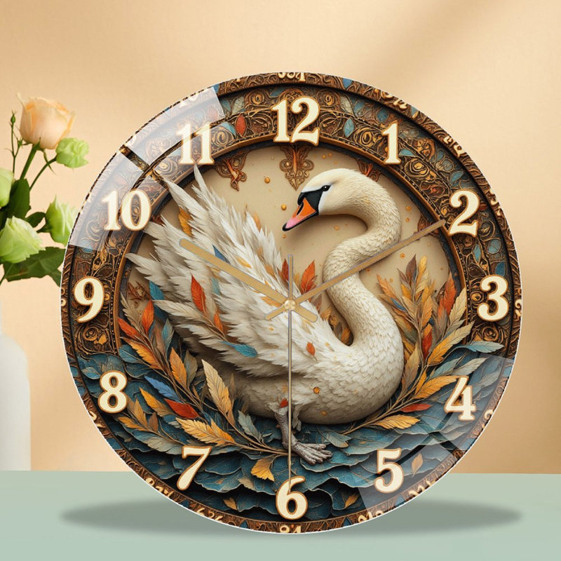 Horloge murale élégante 12 po