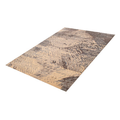 Tapis gris clair noué à la main One Of Kind Mystique 6 pi 7 po x 10 pi 2 po