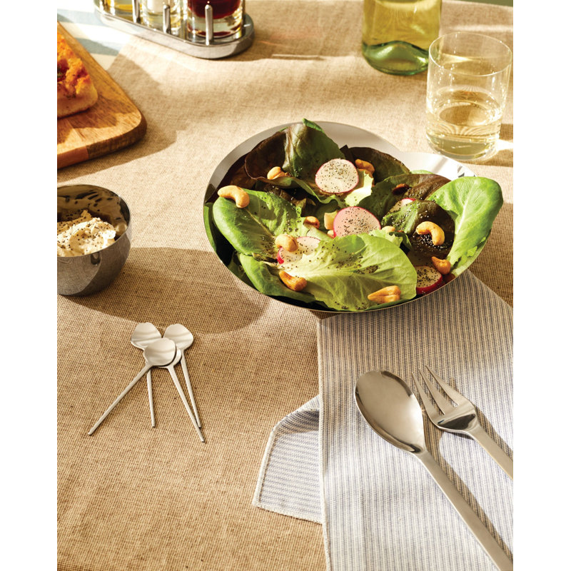Human Stainless Steel Salad Bowl, Large