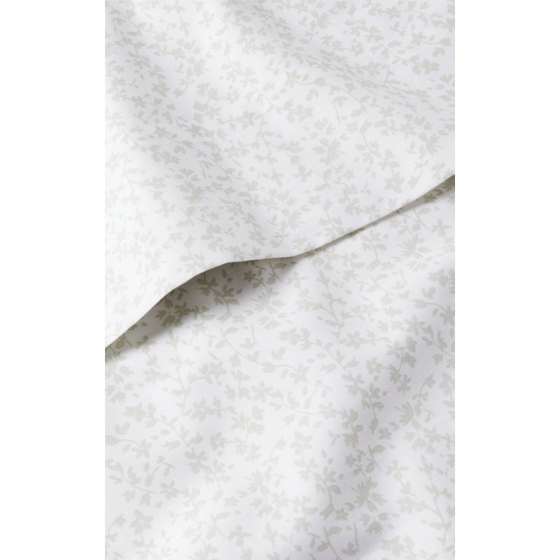 Grand drap Spencer, Ensemble de draps pour grand lit avec 2 taies d'or, Vert