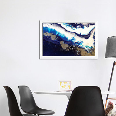 Sydney Harbour by Antuanelle - Floater Frame Painting on Canvas