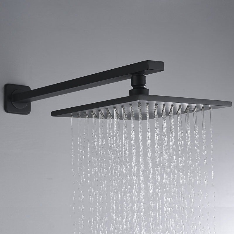 Oil Rubbed Bronze Wall Mounted Rain Shower Panel