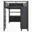 Lit en métal avec garde-robe et bureau en L-1656133704-1656133711