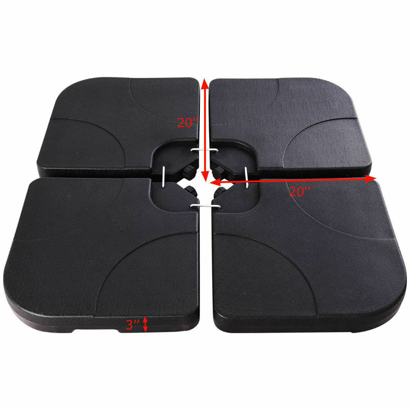 7.71 kg Plastic Umbrella Base