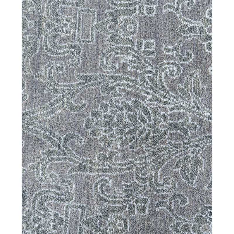 Overdyed One-of-a-Kind 9' 2" X 12' 2" Hand Knotted Area Rug