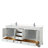 Deborah 80'' Double Bathroom Vanity with Marble Top-61133073-51712444-97791432