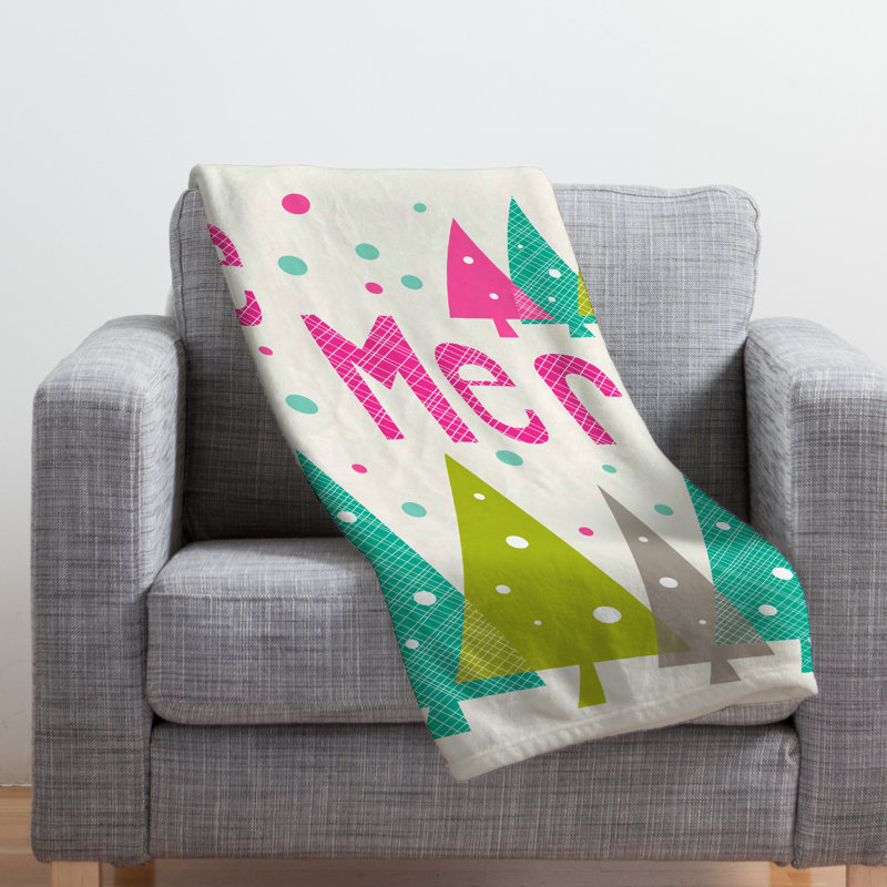 Couverture polaire Heather Dutton, L 60 po x l 50 po