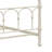 Azyra Spindle Metal Bed In White-2094584088