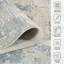 Tapis abstrait gris / bleu Brazell-1984844207