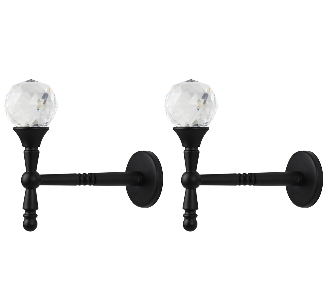 Steele Curtain Holdback (Set of 2) House of Hampton® 