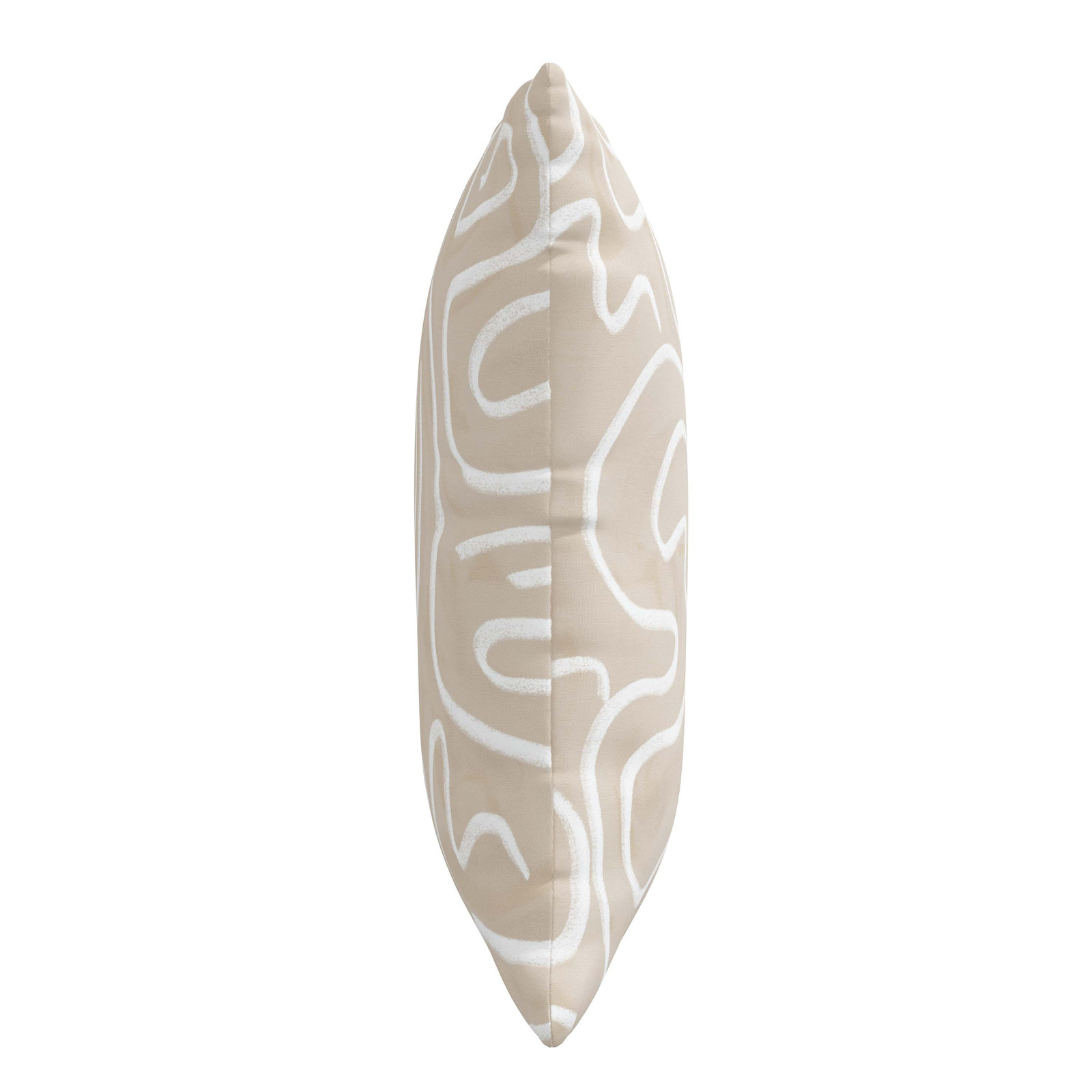 Miley Cotton Throw Pillow, Feathers