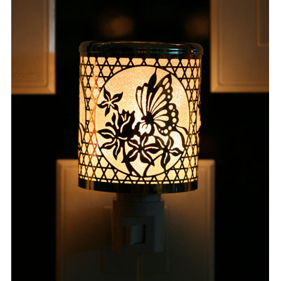 Lampe de nuit en machine à papillon