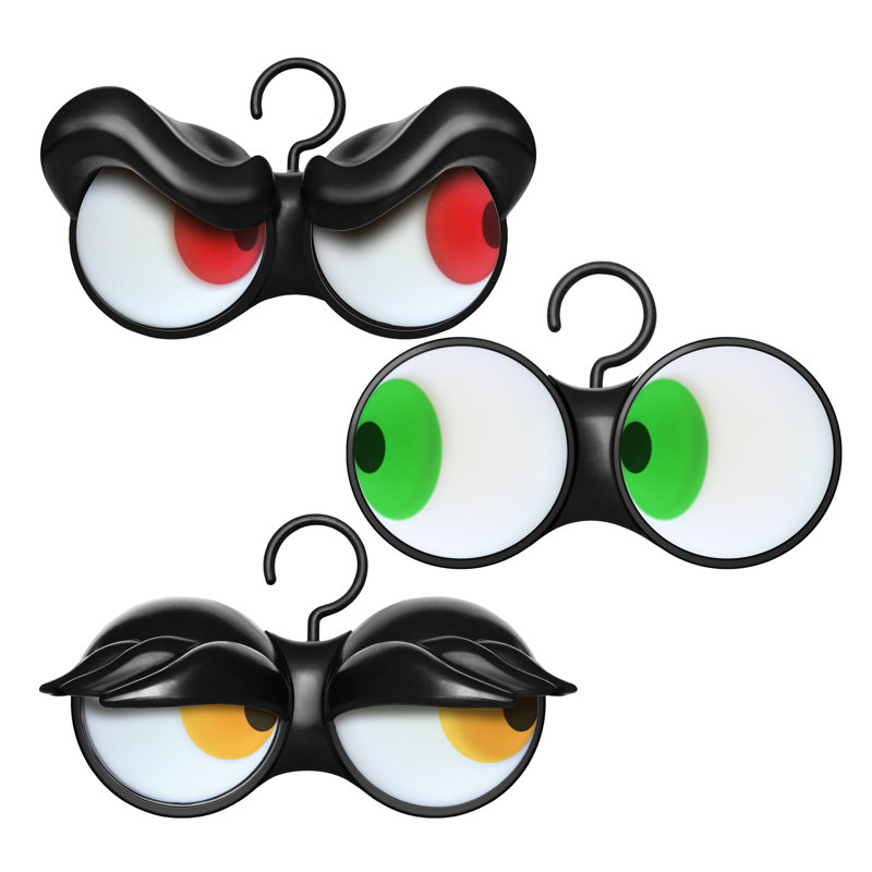 3-Pack Halloween Flashing Eyes with Timer