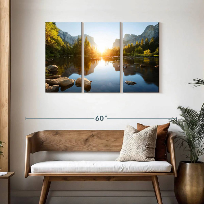 Alvord Mountain Lake Morning Sun, 28" H x 45" W
