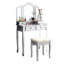 Meuble-lavabo moderne en bois argenté-1725592677