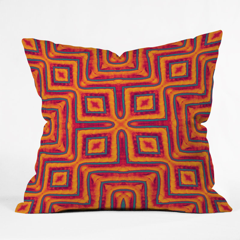 Wagner Campelo Sanchezia X Throw Pillow, 20" x 20"