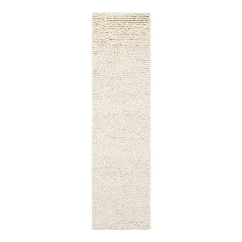 Yanaliz Hand Loomed Wool Indoor Rug, Runner 2' x 8'