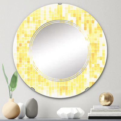 Avarna - Miroir mural moderne rond