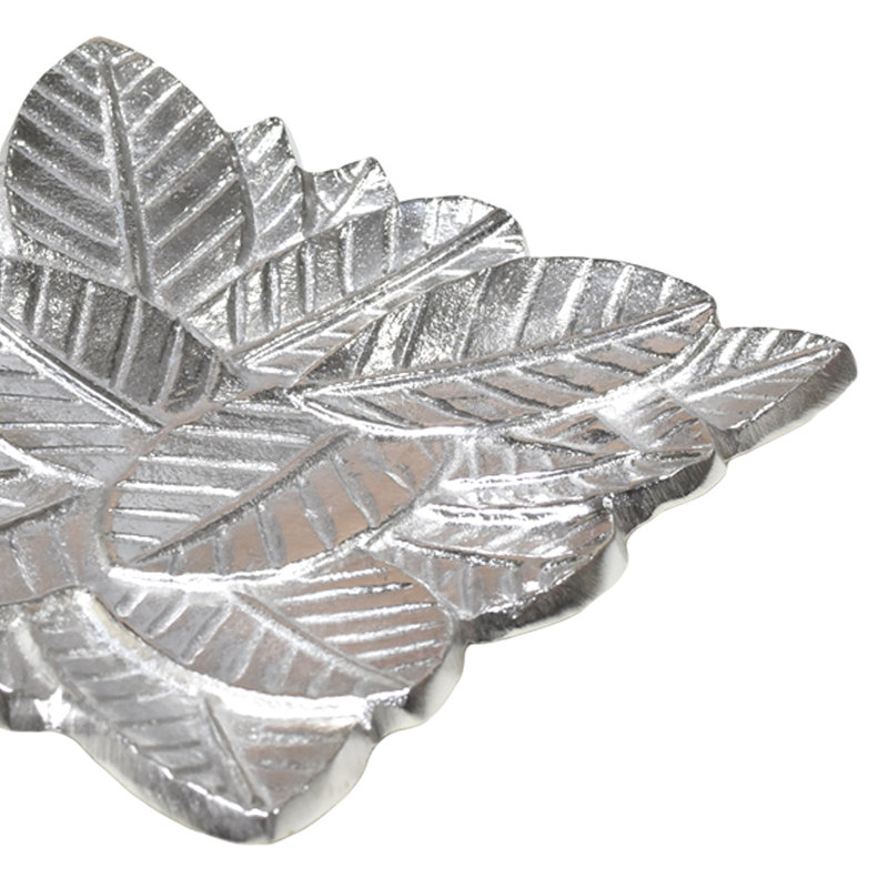 Red Barrel Studio® Aluminum Tray, Silver