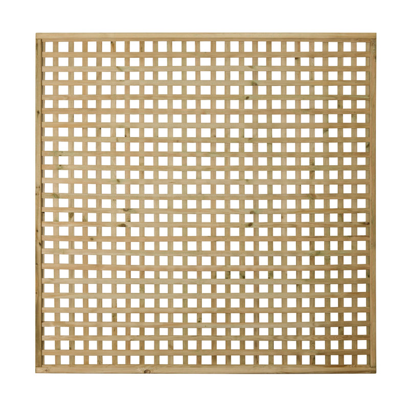 180cm H Wood Lattice Panel Trellis, 180cm H x 180cm W