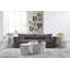 Cast Onyx Wall Bowl, Silver, LG