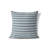 Comb Row Blue Throw Pillow-107808147