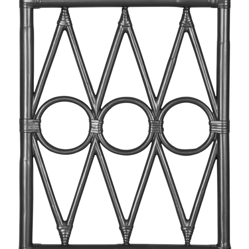 Devonshire Open-Frame Headboard, Twin, Black