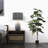 Artificial Potted Fiddle Tree