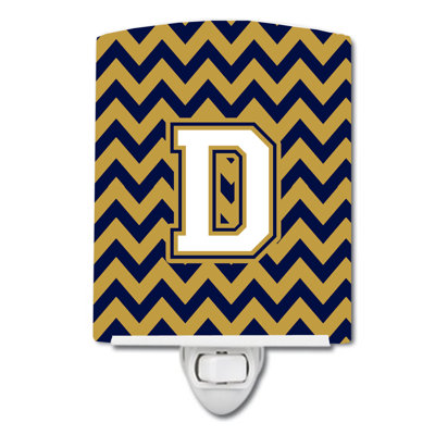 Chevron Ceramic Night Light
