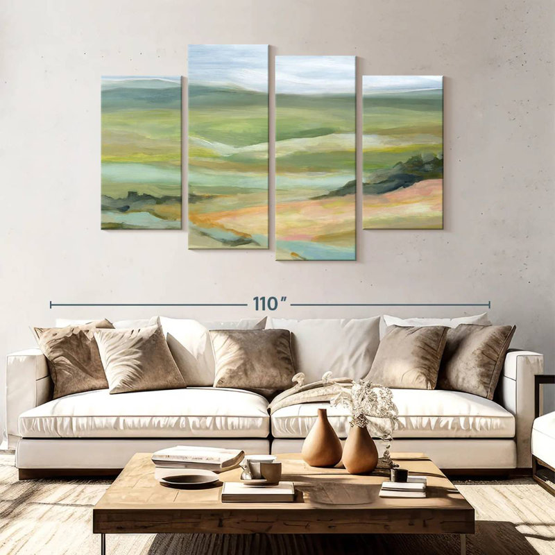 Avery Vast River Valley, 54" H x 84" W