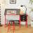 drafting table sliver with stool-108869945