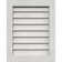 Vertical Non-Functional Wood Gable Vent w/ Decorative Face Frame