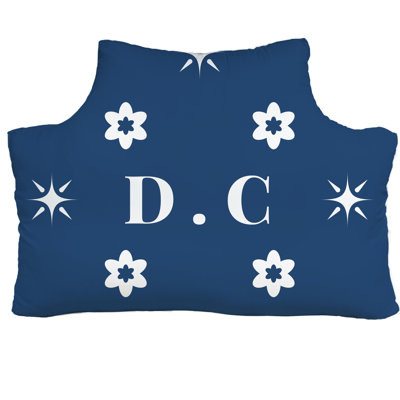 DC Basketball Headboard Pillow Twin 39.5 inch x 29.5 inch