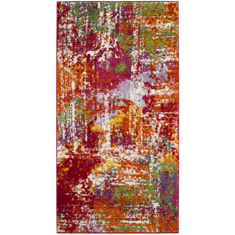 Christy Watercolor Performance Abstract Rug