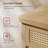 39.4" Console Table With 2 Drawers-869901308