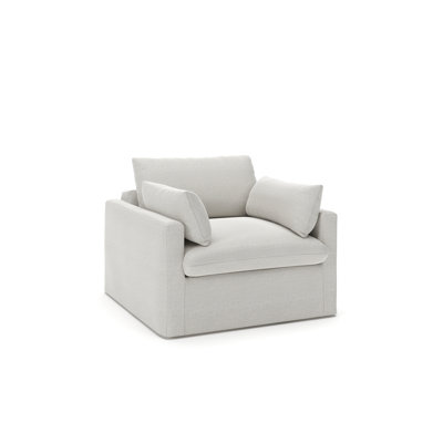 Luna Slipcovered Accent Chair