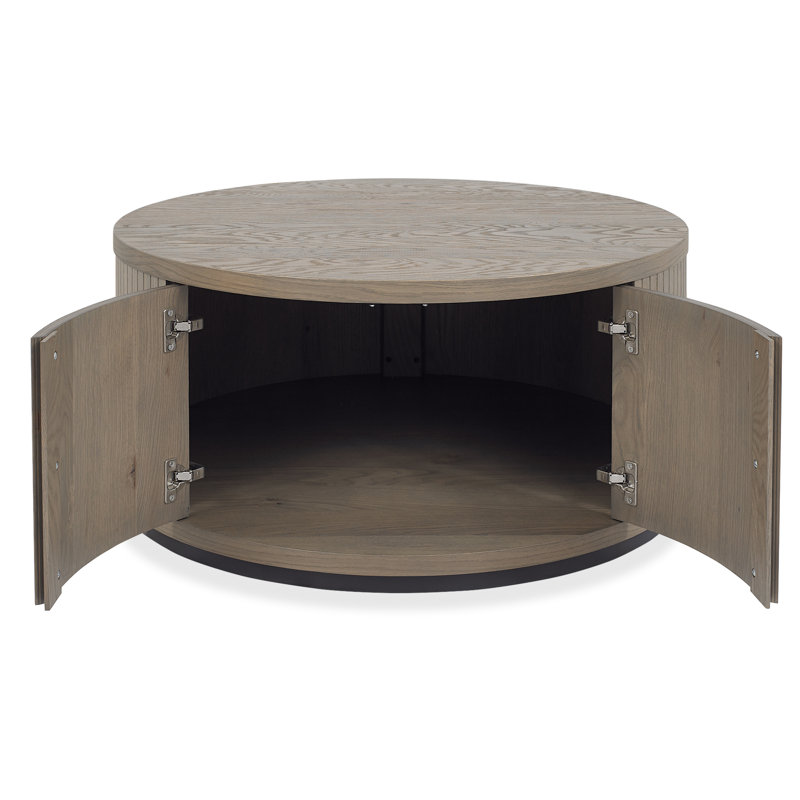 Coffee Table with Storage, Grey