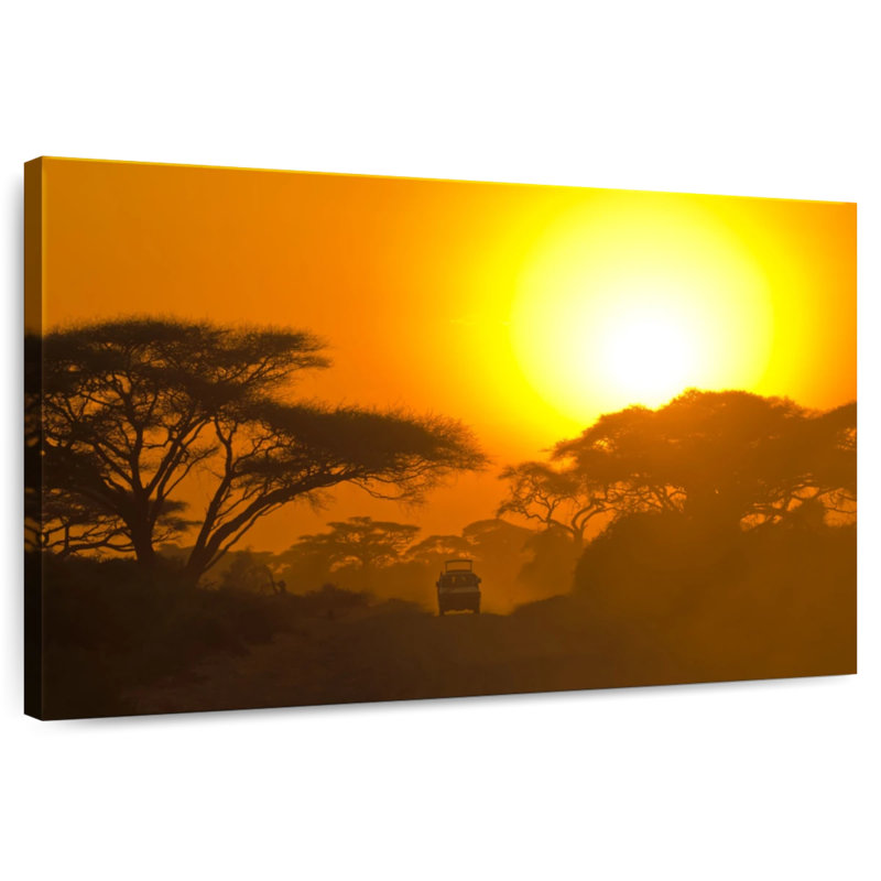 Alvord Savannah Sunset, 34" H x 51" W