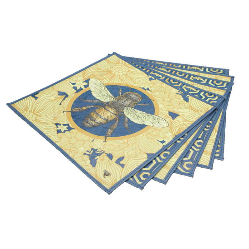 Napperon Blue Beehive (ensemble de 6)