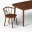 Studio Solid Oak Dining Table-85514483-85514484